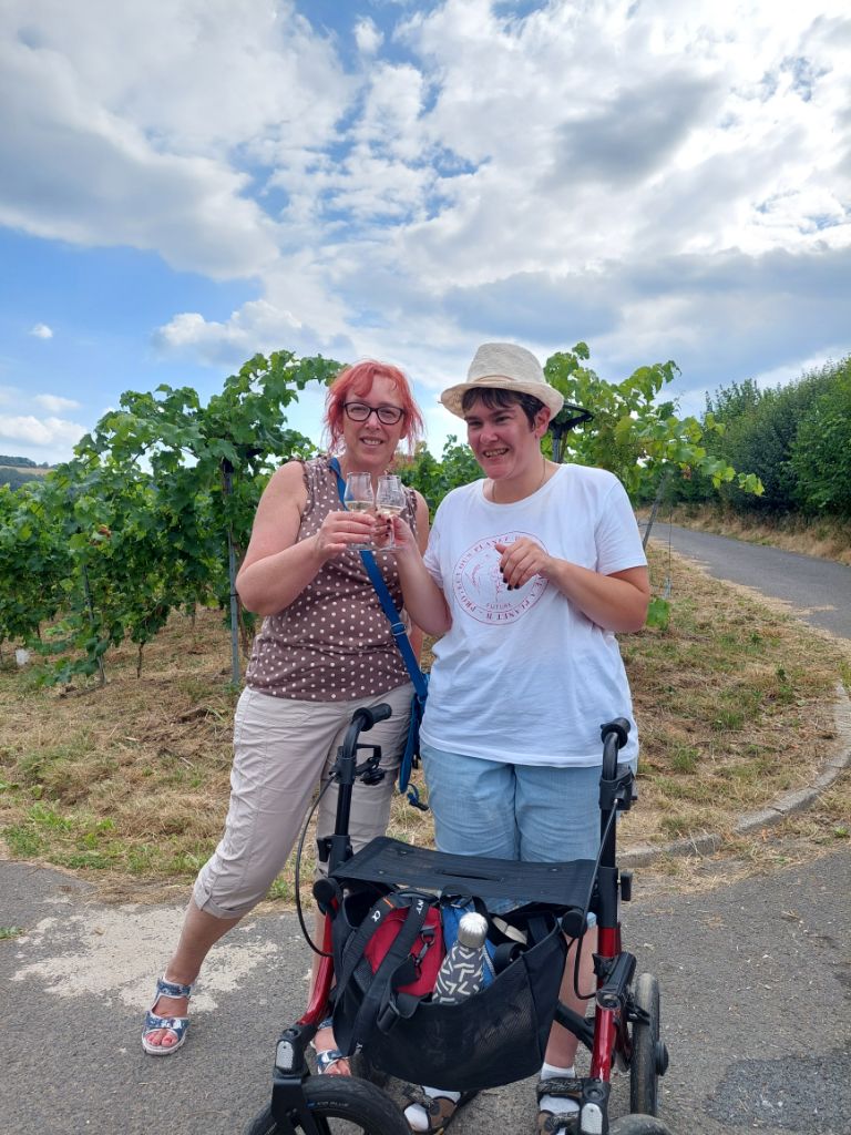 Tagebuch Oberwesel 2022 – Tag 5 - Unsere Weinwanderung