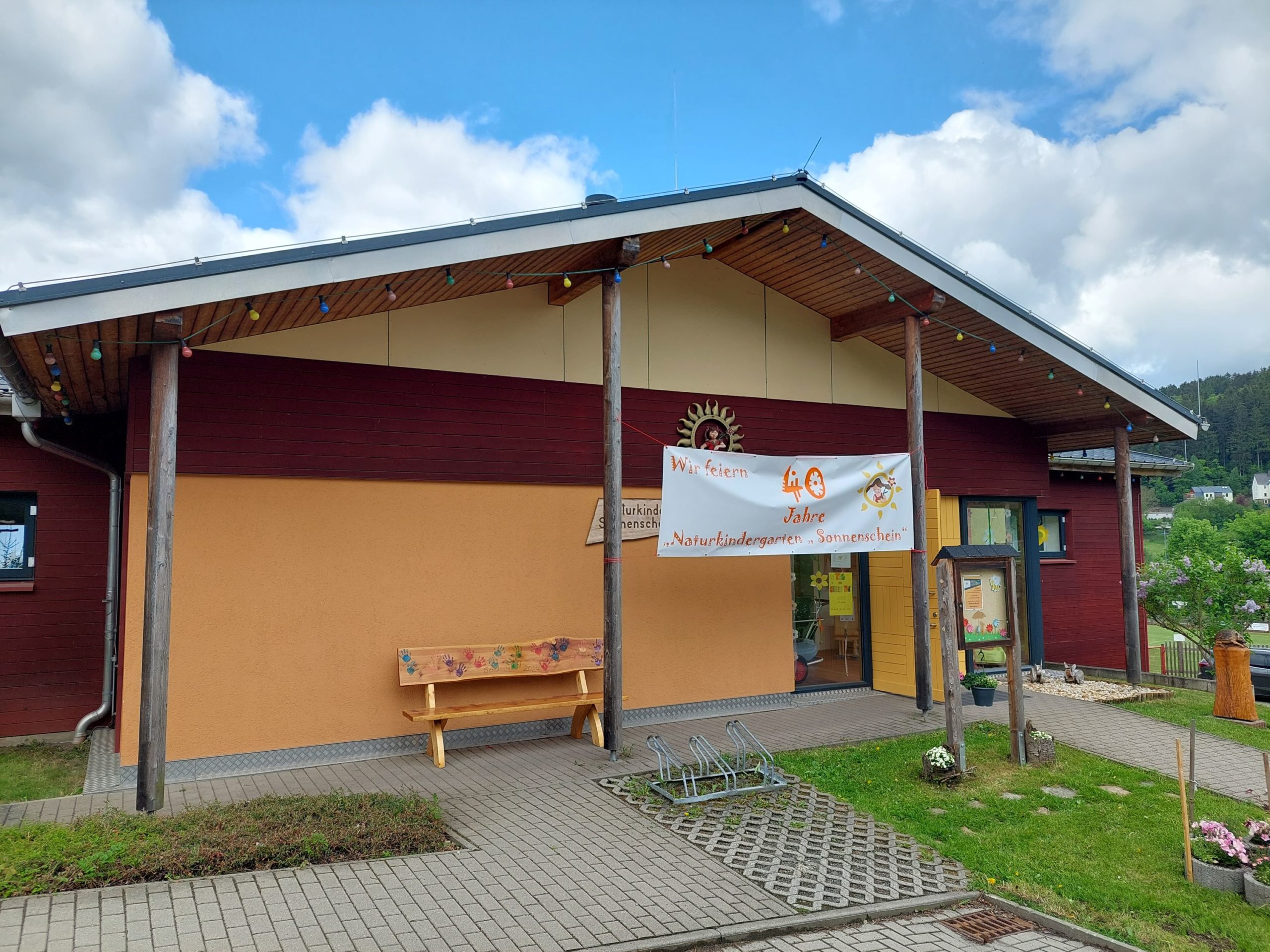 Unser Naturkindergarten Sonnenschein ist 40 Jahre alt geworden.