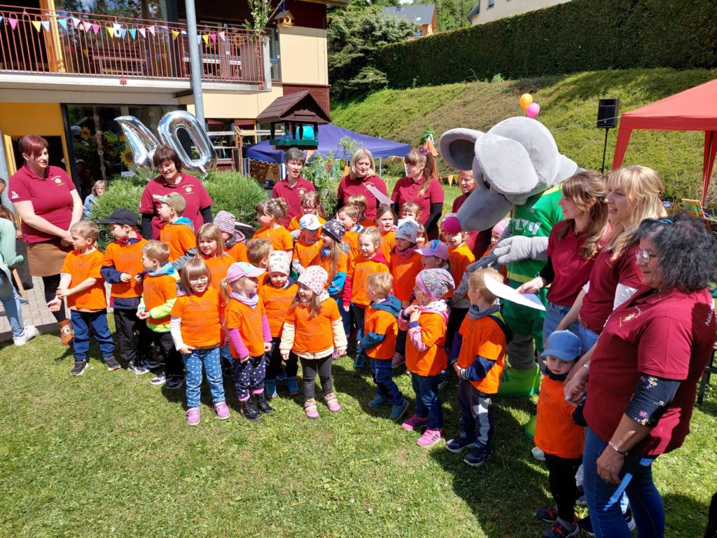 Unser Naturkindergarten Sonnenschein ist 40 Jahre alt geworden.