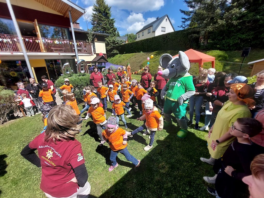 Unser Naturkindergarten Sonnenschein ist 40 Jahre alt geworden.