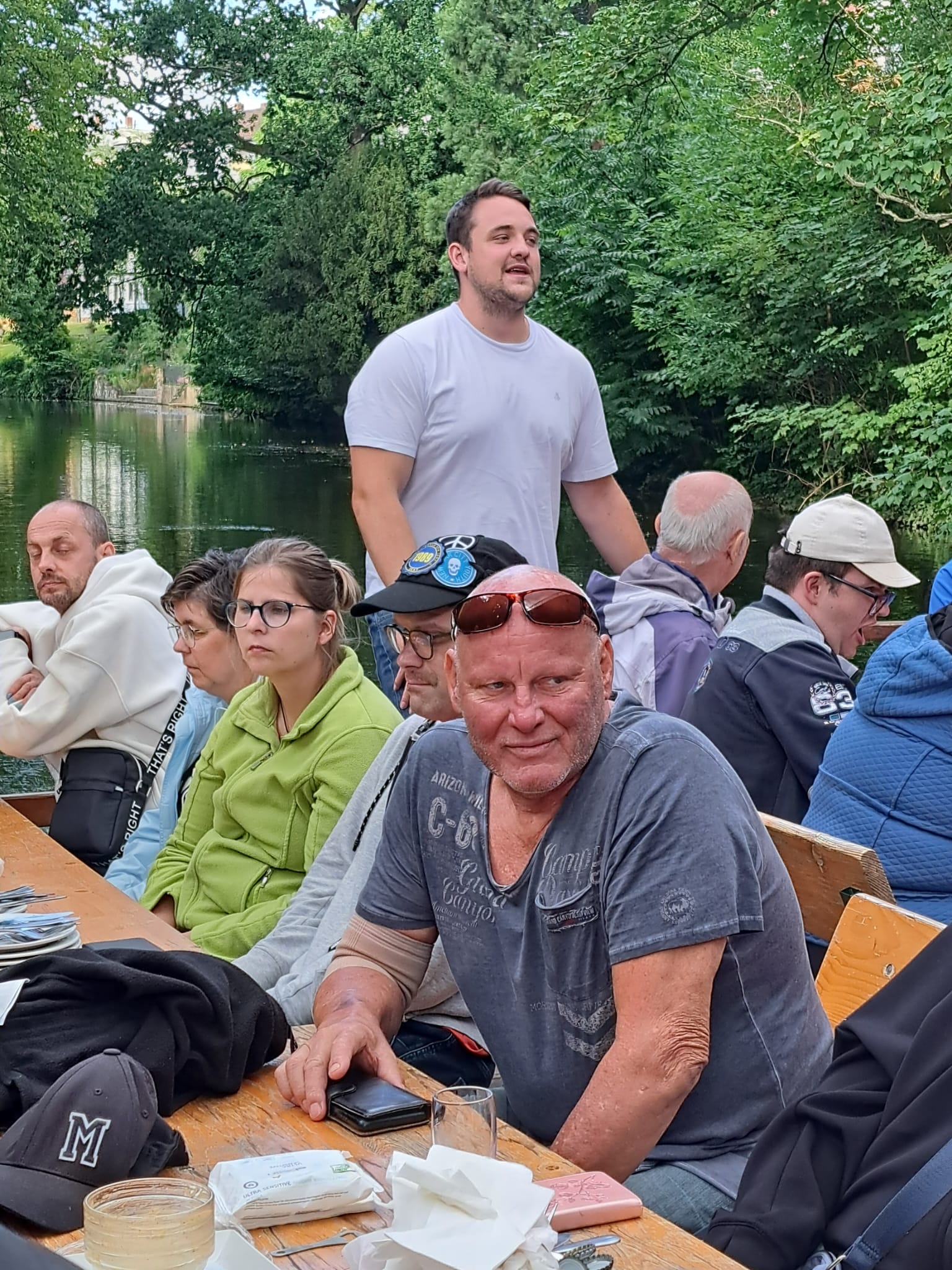 Auf dem Floß von „OkerTours“