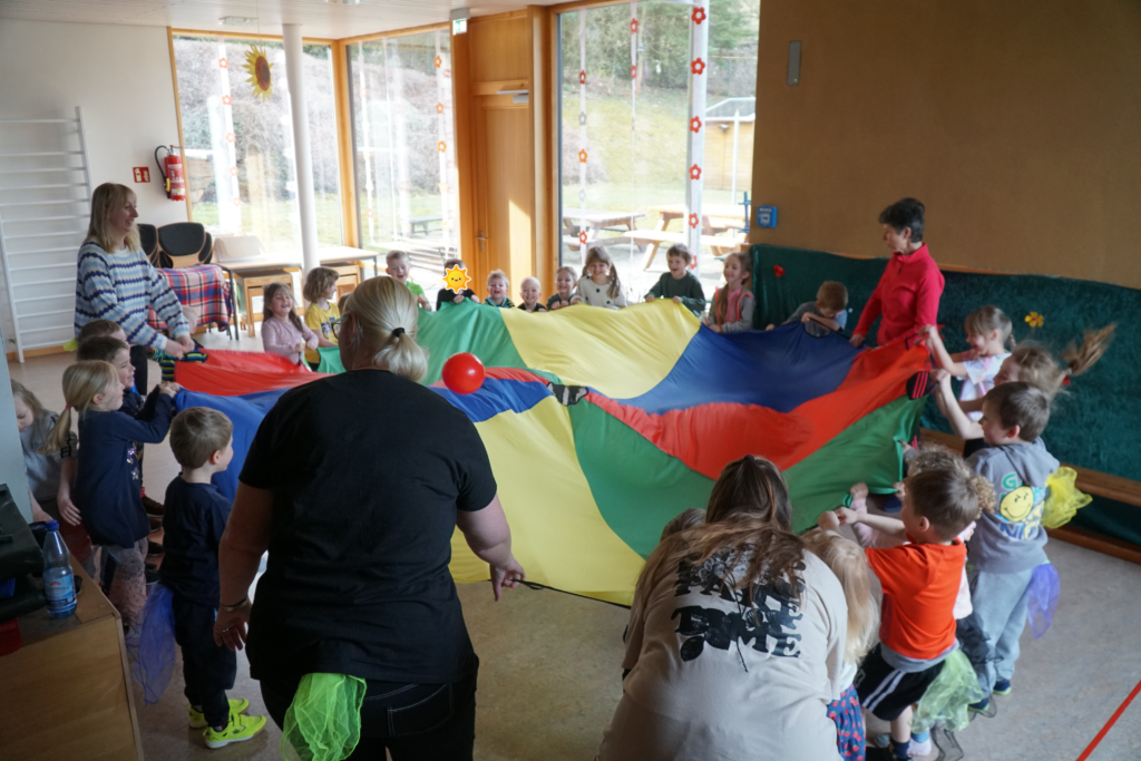 Hoppel – Olympiade in der Kita Sonnenschein