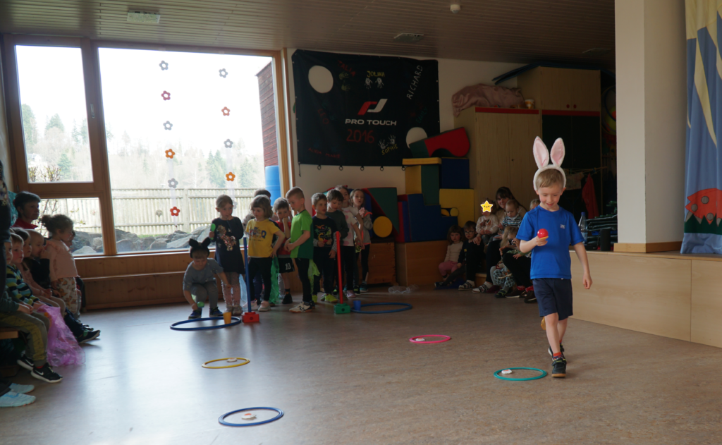 Hoppel – Olympiade in der Kita Sonnenschein