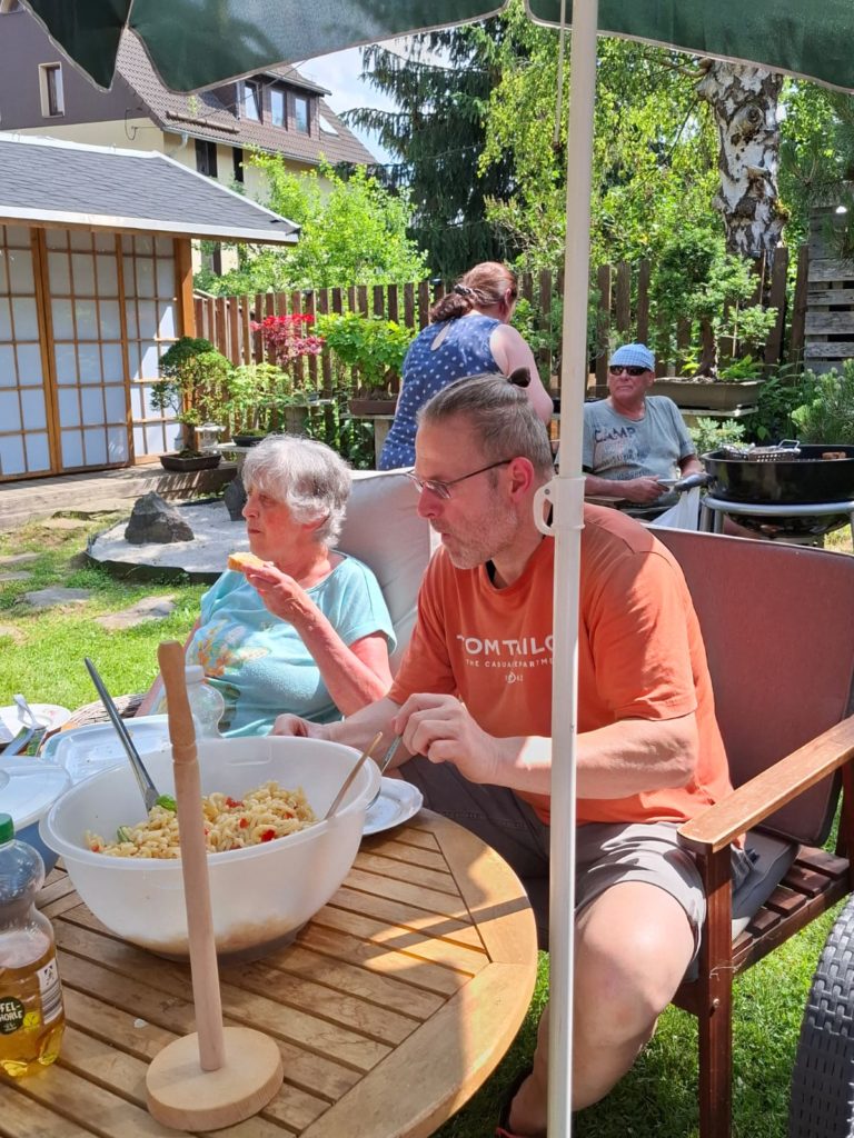 Am 22.06.2026 haben wir uns zum Grillen der Begegnungsstätte getroffen.