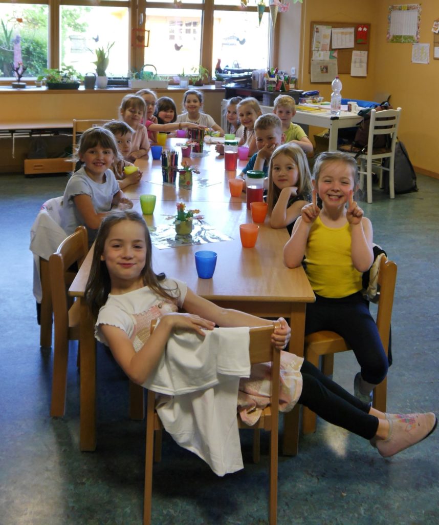 Unsere Vorschulkinder feierten ihr Zuckertütenfest und
verabschiedeten sich von ihrer Kindergartenzeit.